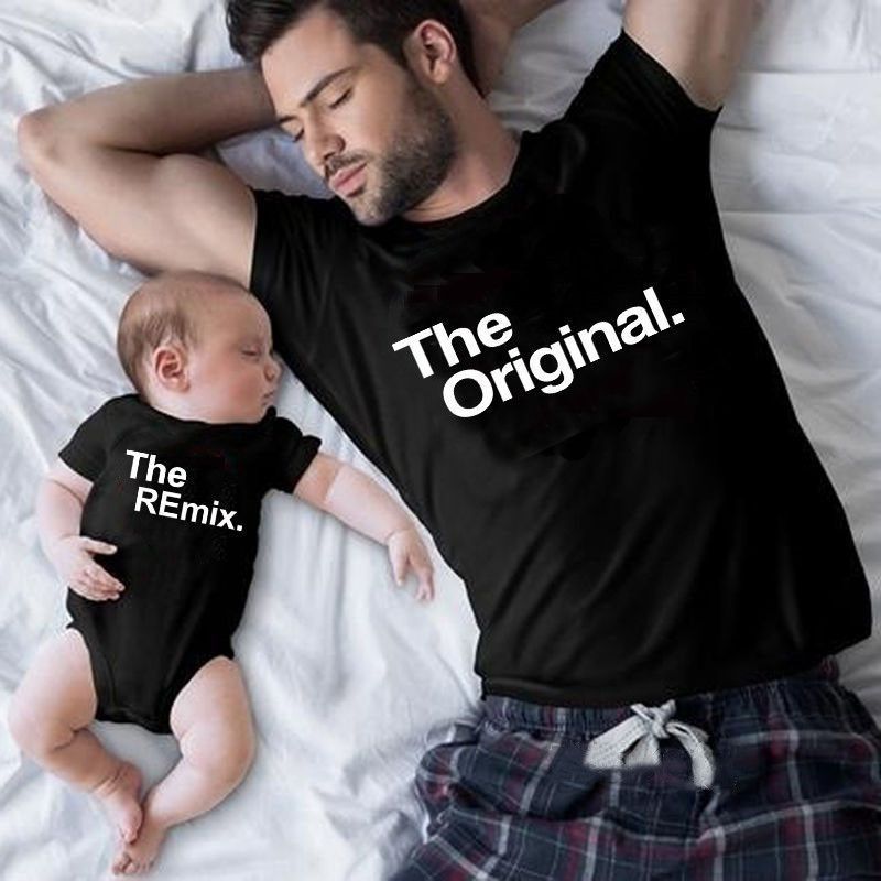 Kopieren und Einfügen von Eltern-Kind-Outfits für dreiköpfige Familie, Vater und Sohn, Mutter und Tochter, kurze Hose aus reiner Baumwolle_voghion.com