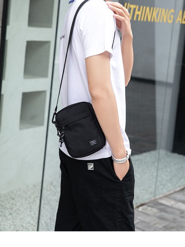 Men's Extra One Mini Hanging Bag, Trendy Brand Straddle Small Backpack, Lightweight Boys' Cross Shoulder Bag_voghion.com