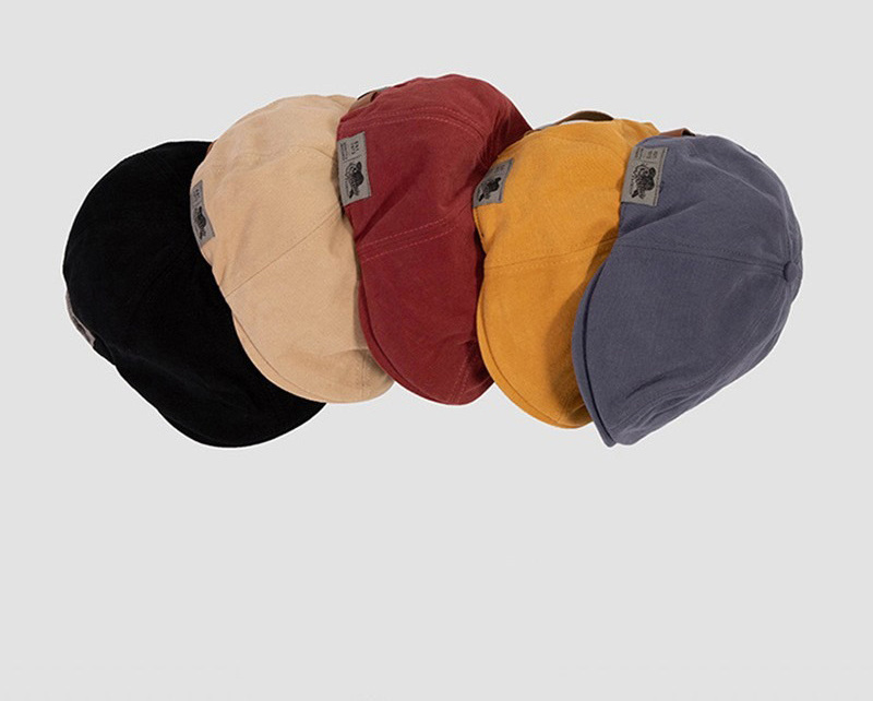 Men Hats Berets British Western Style Cap Classic Winter Woman Vintage Linen Beret_voghion.com