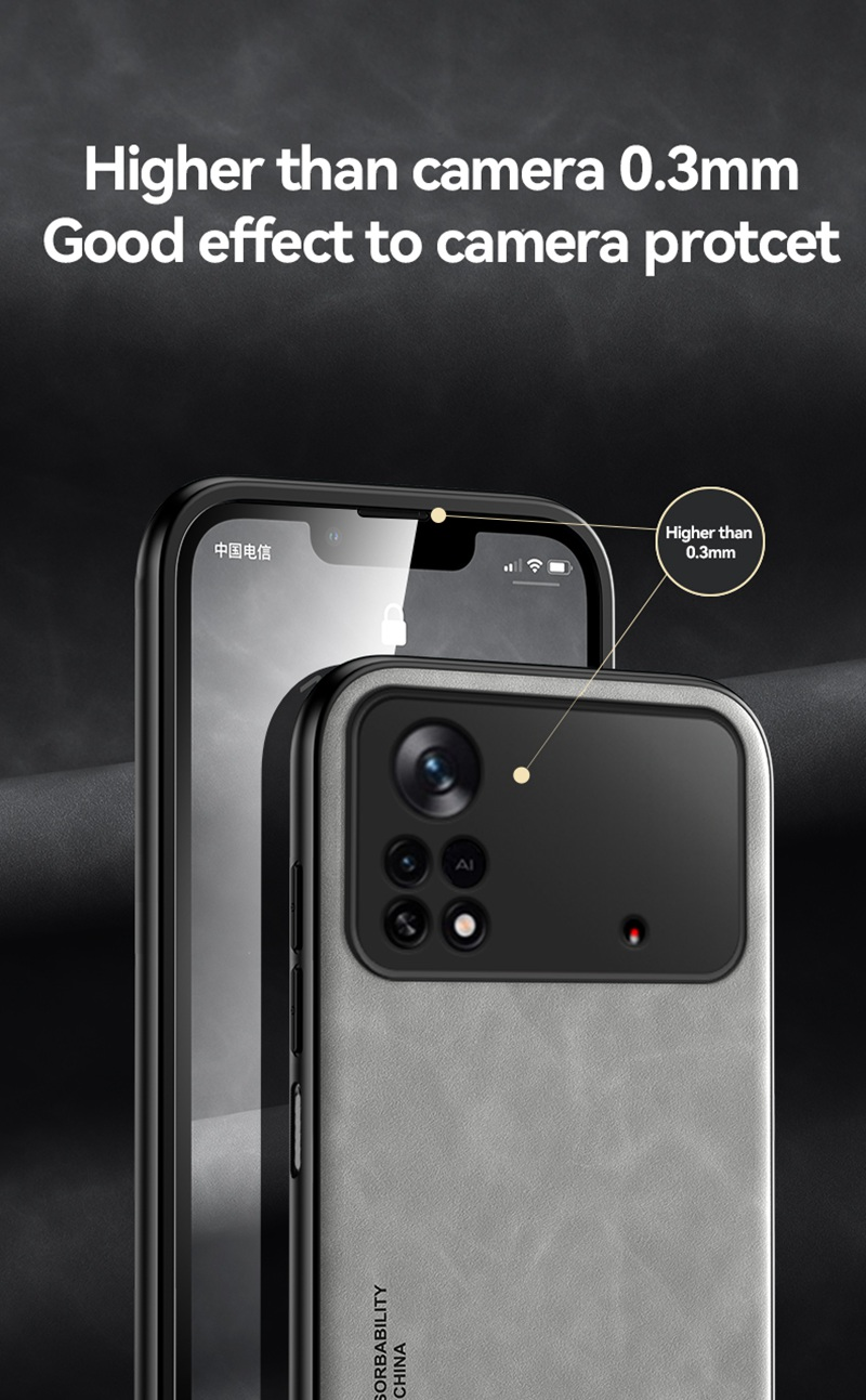 Luksuslik nahast ümbris Xiaomi Poco F3 F4 GT F2 M3 M4 Pro 5G 4G kaanega matt silikoonist telefoniümbris Poco X3 NFC X3 GT X4 jaoks_voghion.com