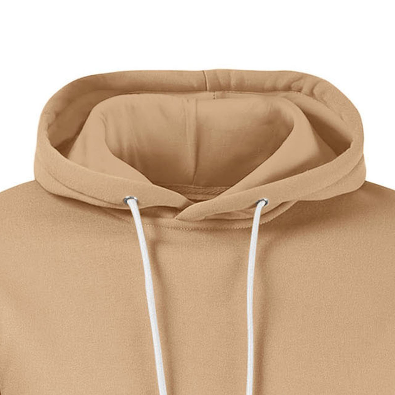 Moletom com capuz masculino com estampa de combinação_voghion.com