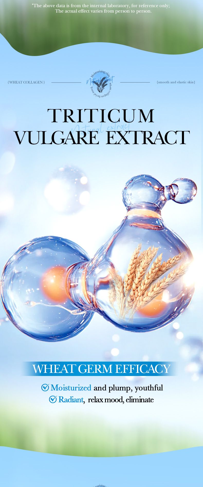 SADOER Wheat Collagen Mask 25ml * 10 Pieces (Wheat/Olive/Papaya) Moisturizing And Brightening Moisturizing Mask, Papaya: Enzymes Gently Rejuvenate_voghion.com