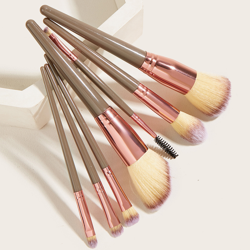 7/10 pinceaux de maquillage ensemble Big Mac pinceau fard à paupières poudre libre pinceau maquillage GUJHUI_voghion.com
