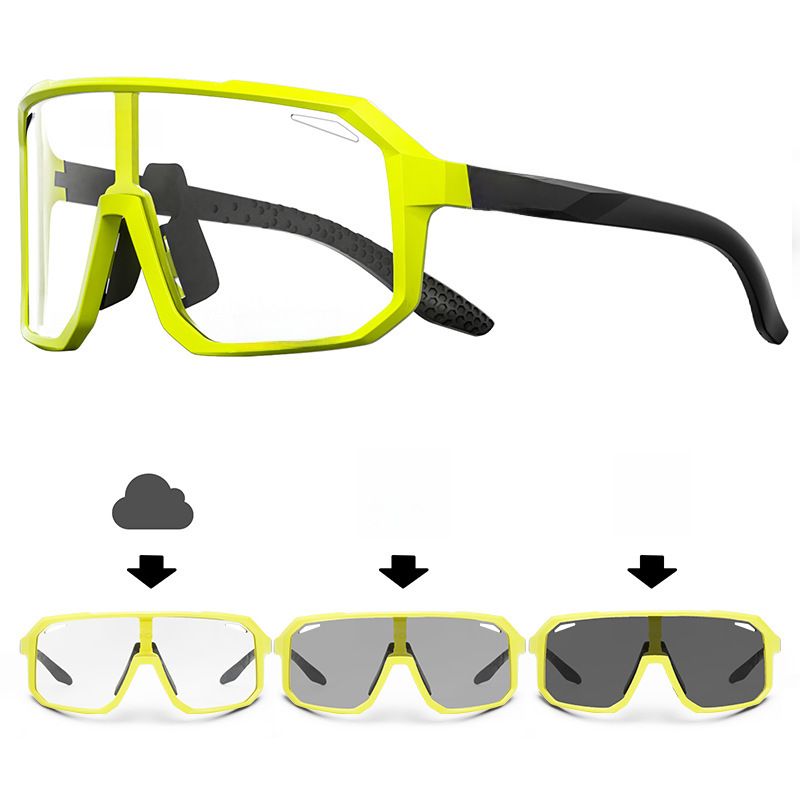 Fahrradbrillen Neue farbwechselnde Reitbrille Tag und Nacht Dual-Use-Nachtsichtbrille Fahrrad_voghion.com