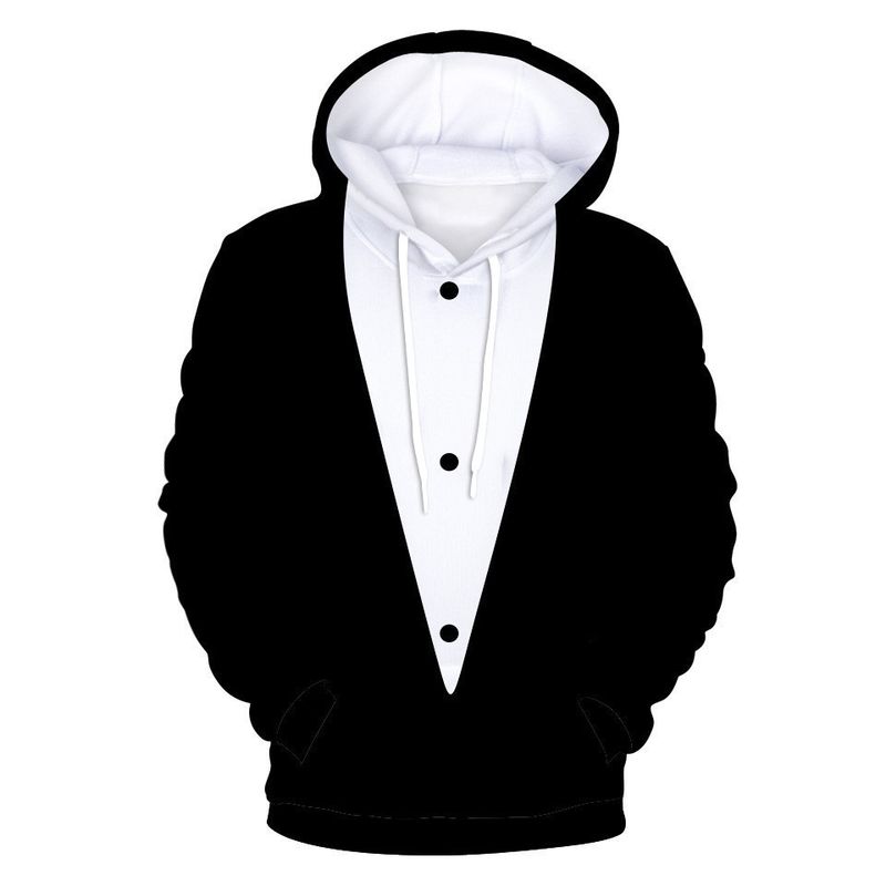 Herenkostuumjurk 3D digitaal printen Lente en herfst Nieuw product Pullover Casual Sweatshirt_voghion.com
