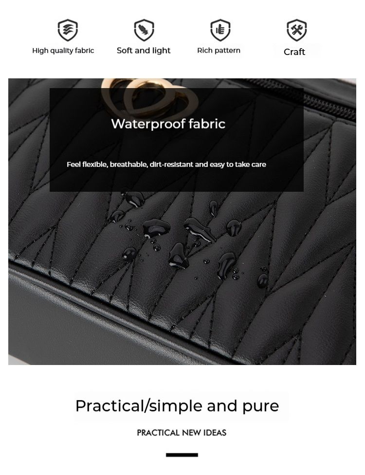 New Model Shoulder Bag for Middle-Aged Women – Large Capacity, Versatile Double Zipper Multi-Layer Messenger Bag, Classic & Fashionable_voghion.com