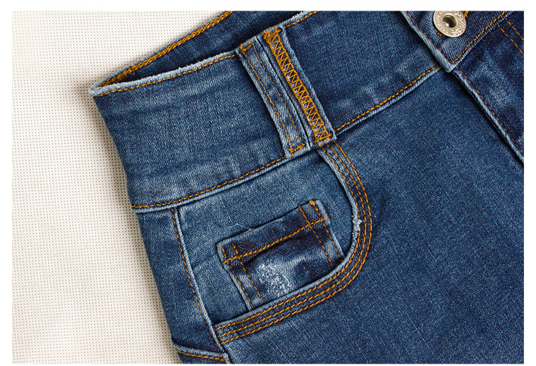 Women's dress irregular beaded pearl denim skirt lift hip wrap hip skirt middress_voghion.com