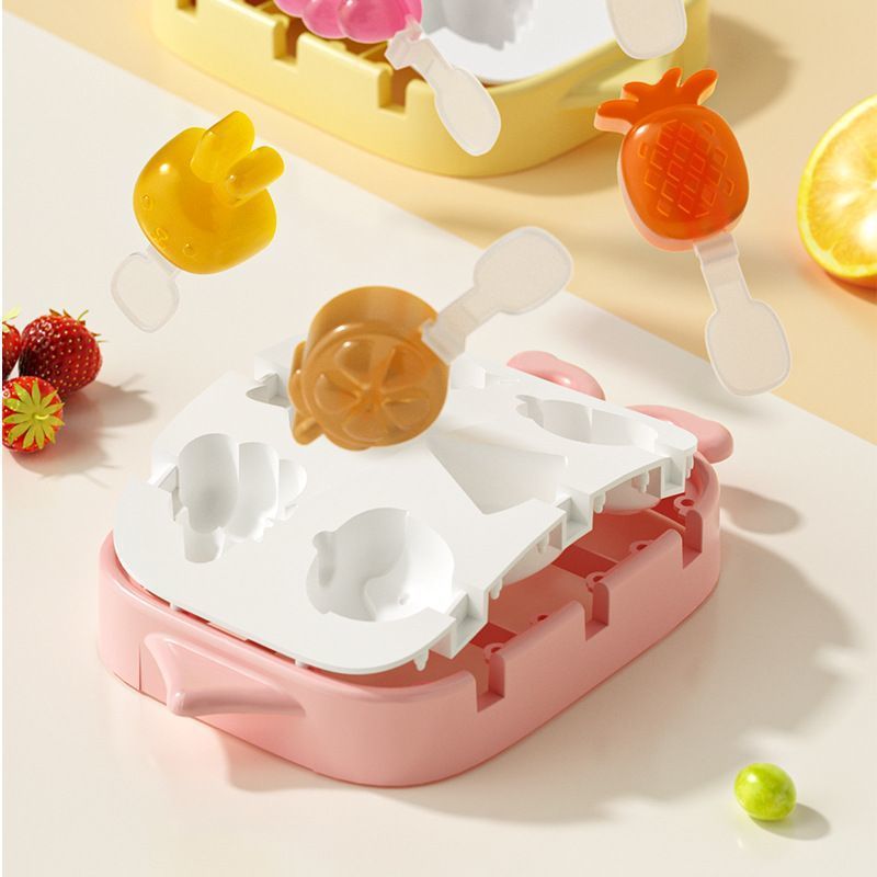 Ice Cream Mold Children's Small Food Grade Home-made Thickened Complementary Food Cheese Stick Ice Grid Popsicle Ice Grid Sorbet_voghion.com