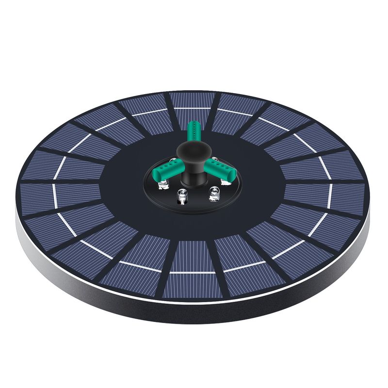 Nuova pompa galleggiante per lanterna con accumulo di energia solare, cortile esterno, vasca per uccelli, piscina, paesaggio, fontana, caratteristica dell'acqua_voghion.com
