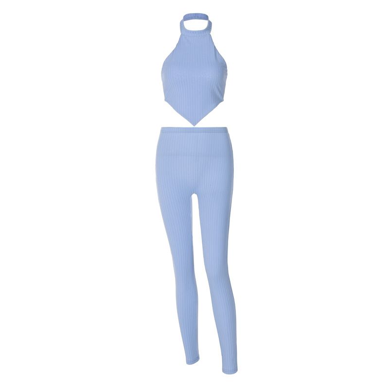 Ropa de mujer de Europa y América, novedad de invierno de 2024, top sexy sin tirantes y sin espalda, corte ajustado, color sólido_voghion.com