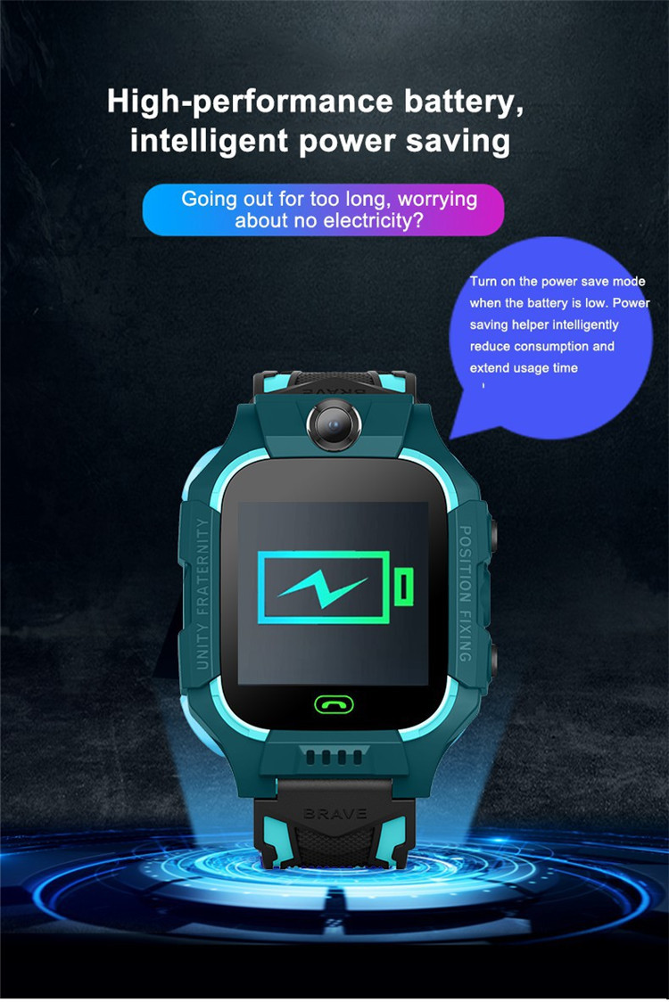 Q19 2G Kids Smart Watch Phone Gioco di matematica Torcia elettrica Posizione LBS con fotocamera SOS Call Back Monitor per regali per bambini Smartwatch_voghion.com