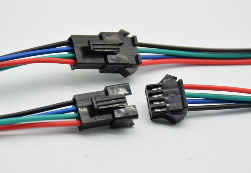 5 paia/10 pezzi 2 pin 3 pin 4 pin connettori JST 15 cm lungo maschio e femmina connettore per 3528 5050 WS2811 WS2812 striscia LED_voghion.com