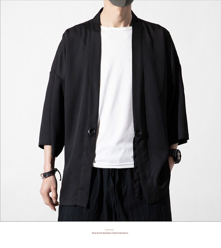 Strickjacke Oberbekleidung Lose Robe Chinesischen Stil Sommer Han Dynastie_voghion.com