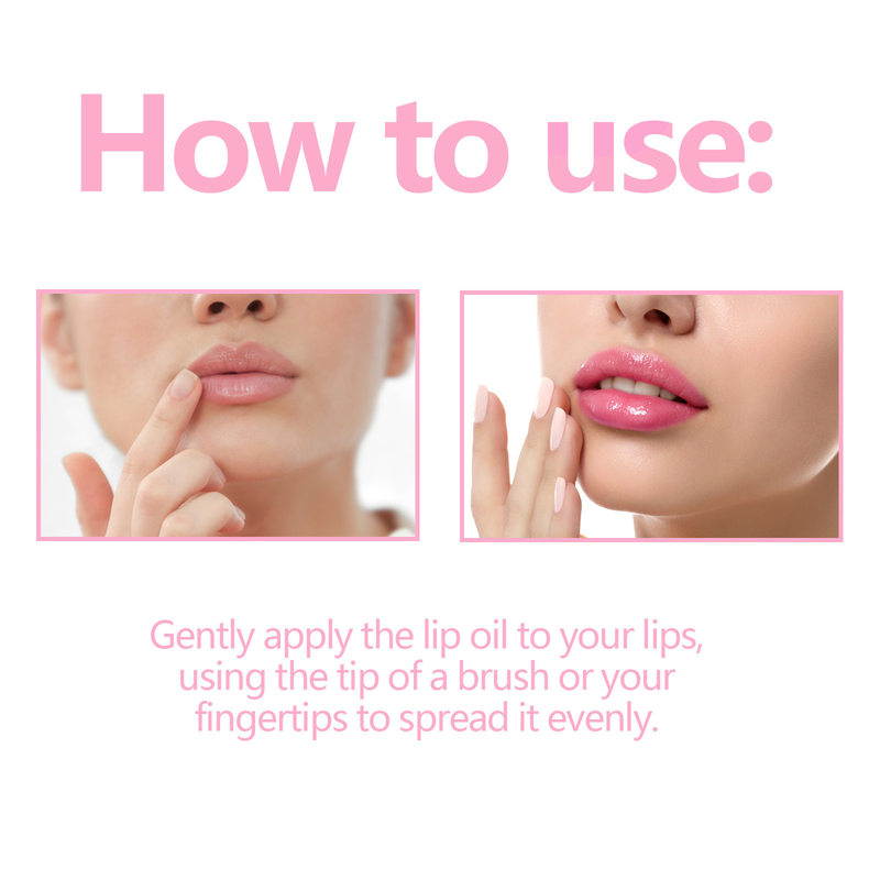 Aceite labial que cambia de color EELHOE, atenúa las líneas de los labios, hidrata, exfolia y da volumen a los labios en varios colores._voghion.com