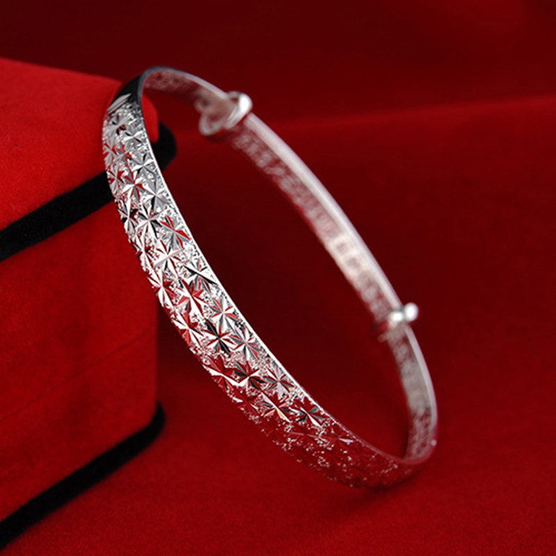 Baocc Accessories Pure Sterling Gypsophila Bracelet Fashion Jewelry Bangle Bracelets Sier_voghion.com