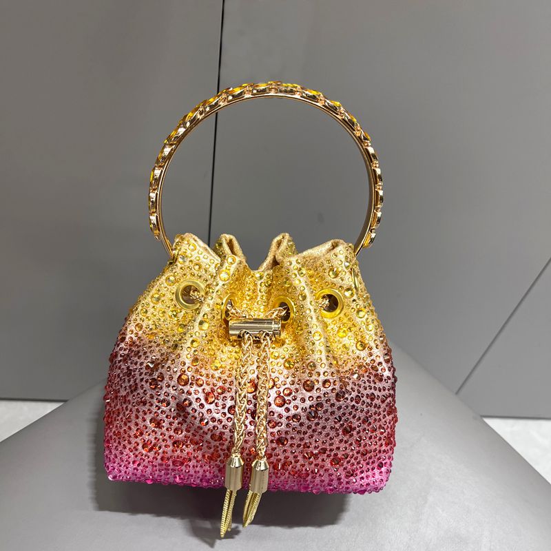 Sacs pour femmes, pochettes de soirée avec strass, sacs à main et sacs à main, sac à bandoulière de luxe de créateur, pochette en cristal brillant, sac seau_voghion.com