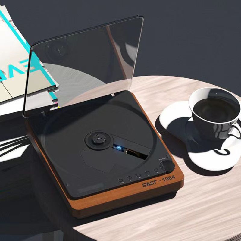 Bluetooth Walkman Portable Home HIFI Fever Grade Profesionalus kompaktinių diskų grotuvas Retro klausymo albumas Praradimo garso kokybės CD grotuvas_voghion.com