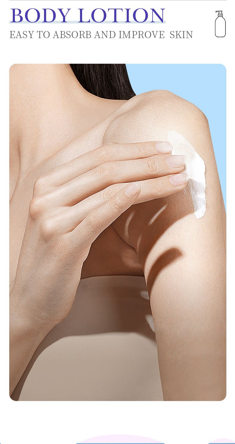 Loción de vitamina E 400 ml de onagra hidratante y humectante para todo el cuerpo_voghion.com