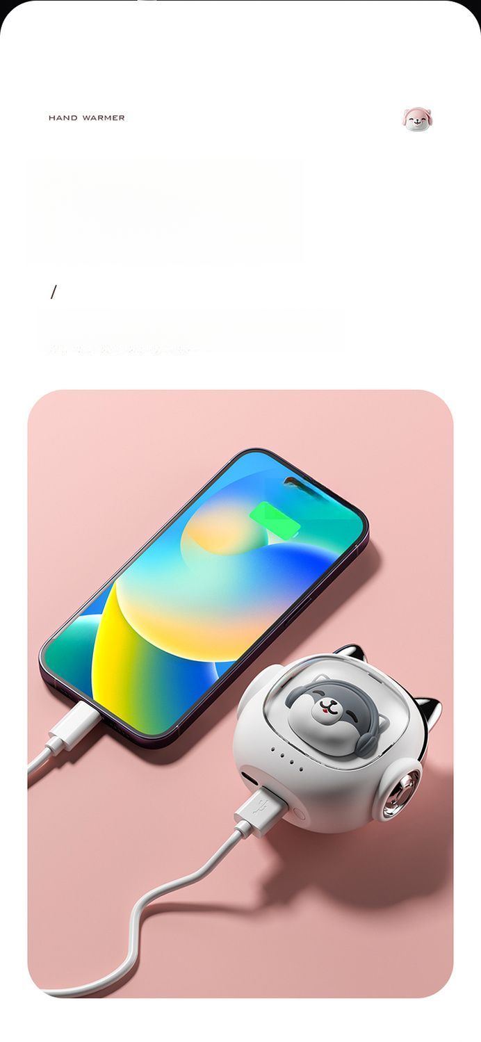 Winter Essential 2-in-1 Powerbank | Explosionsgeschützter Mini-Handwärmer mit Schnellladung_voghion.com