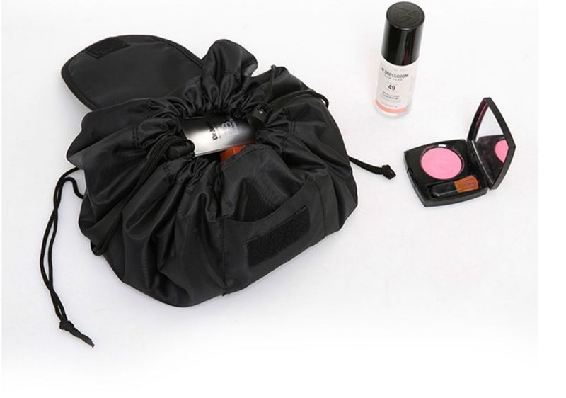 Women's Bags hot selling lazy cosmetic bag portable female travel toiletries drawstring bag new large capacity drawstring storage bag_voghion.com