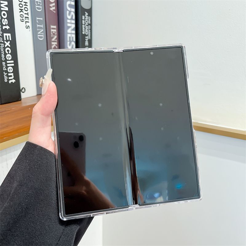 For Samsung Galaxy Z Fold 3 4 5 6 Luxury Cute Silk Wrist Phone Case Cover_voghion.com