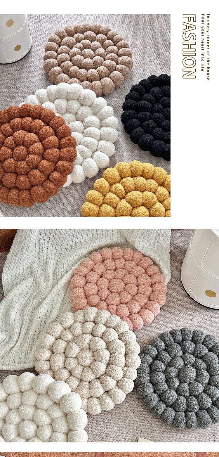 Heem Gaart Modern Liicht Luxus Stil Handgemaachte Einfarweg Buchtfenster Këssen Futon Tatami Iessstull Këssen Büro Këssen Sofa Réck_voghion.com