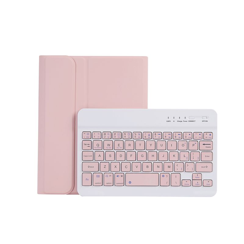 Suitable for Samsung Galaxy Tab A9 Plus Bluetooth Keyboard Leather x110 x115 Pen Slot Protective Cover_voghion.com