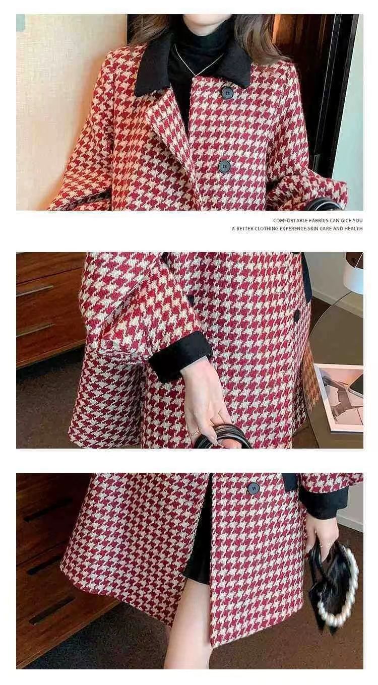 Women's Clothing Women's Clothing 2023 New Mid-Length Wool Coat Thickened Woolen Jacket Women's Winter Wear High-End Small Stature_voghion.com