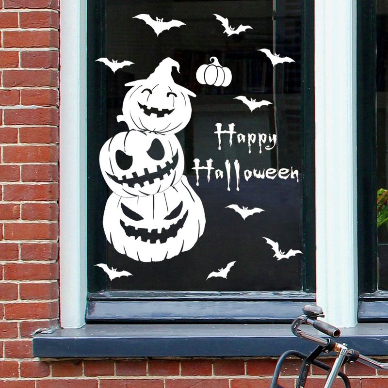 Aufkleber Halloween Blut Handabdruck Fußabdrücke Dekorative Wandaufkleber Fensteraufkleber Wohnzimmer Schlafzimmer Hintergrund Home Dekoration Aufkleber_voghion.com