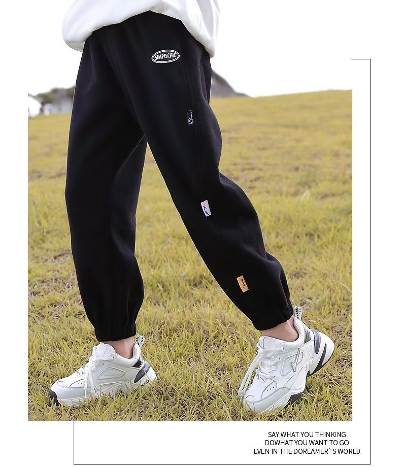 Moeder & Kinderen Kinderkleding meisjes broeken lente en herfst nieuwe herfstkleding grote kinderbroeken herfst meisjes sport casual broeken_voghion.com