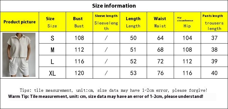 Nouvelle mode 2025 avec col, manches, haut ample, short attaché, ensemble deux pièces_voghion.com