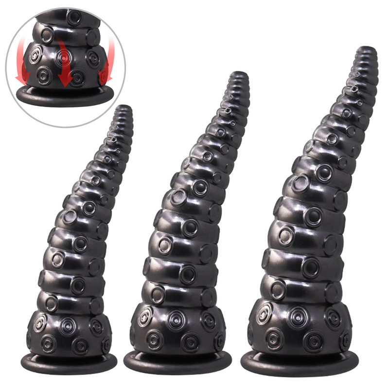 Ośmiornica Macka Dildo Anal Plug Butt Dilator z Dużą Przyssawką Zabawki Seksualne Dla Kobiet Mężczyzn Anus Expander Prostata Pochwa_voghion.com