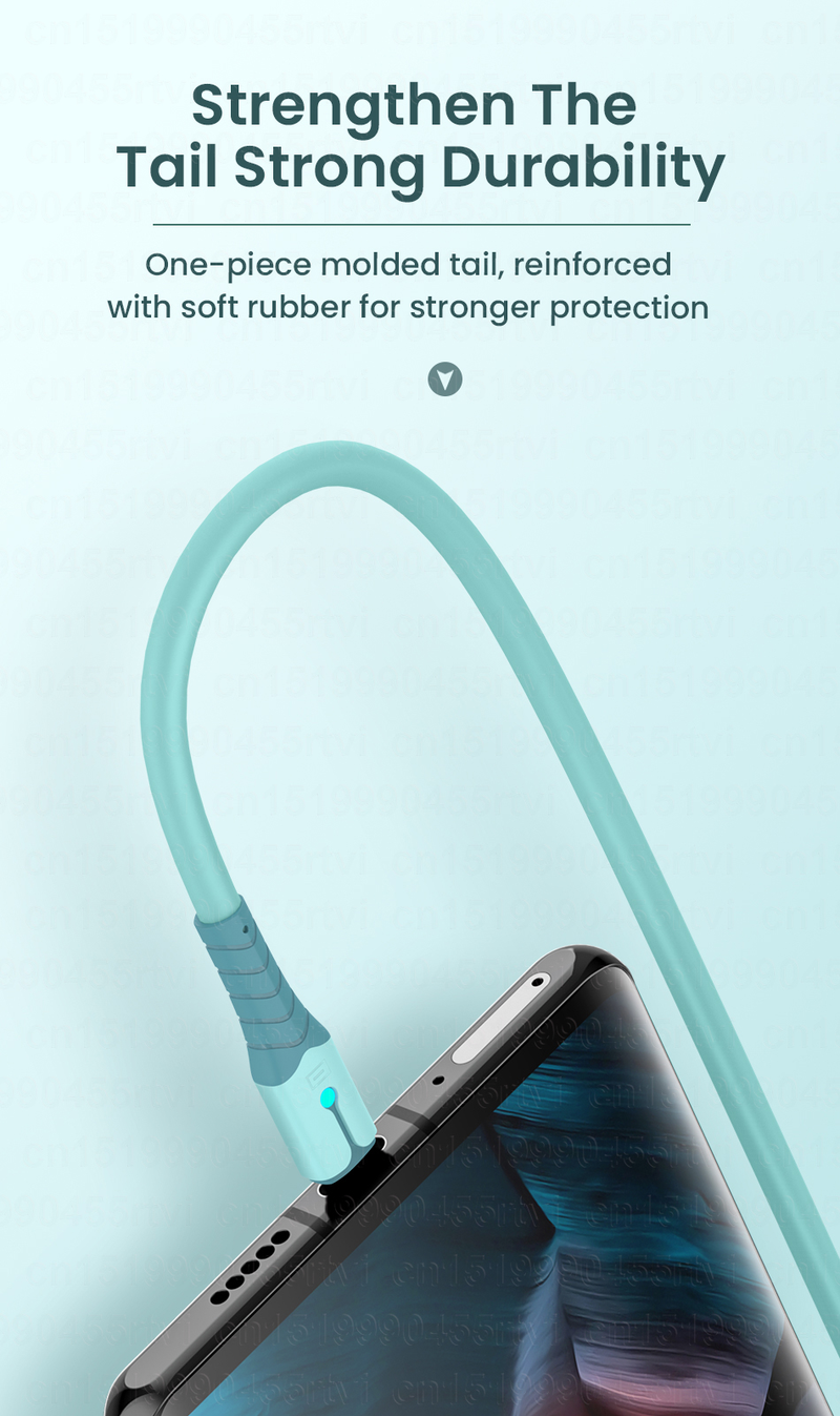 Type USB C Cable 5A Fast Charging USB C Cable for Huawei Data Cord Charger USB Type C Cable For Honor Xiaomi P    able  _voghion.com