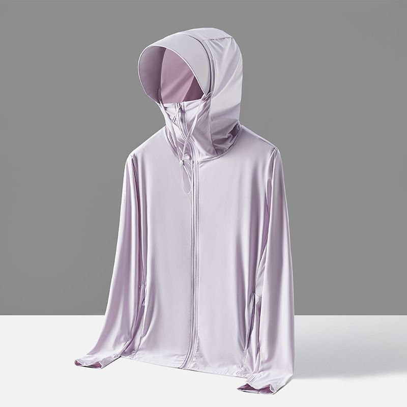 Seidenkleidung für Herren und Damen, Sonnenschutzkleidung für den Radsport, UV-Schutz, atmungsaktive Angeljacke mit Eisgefühl für_voghion.com
