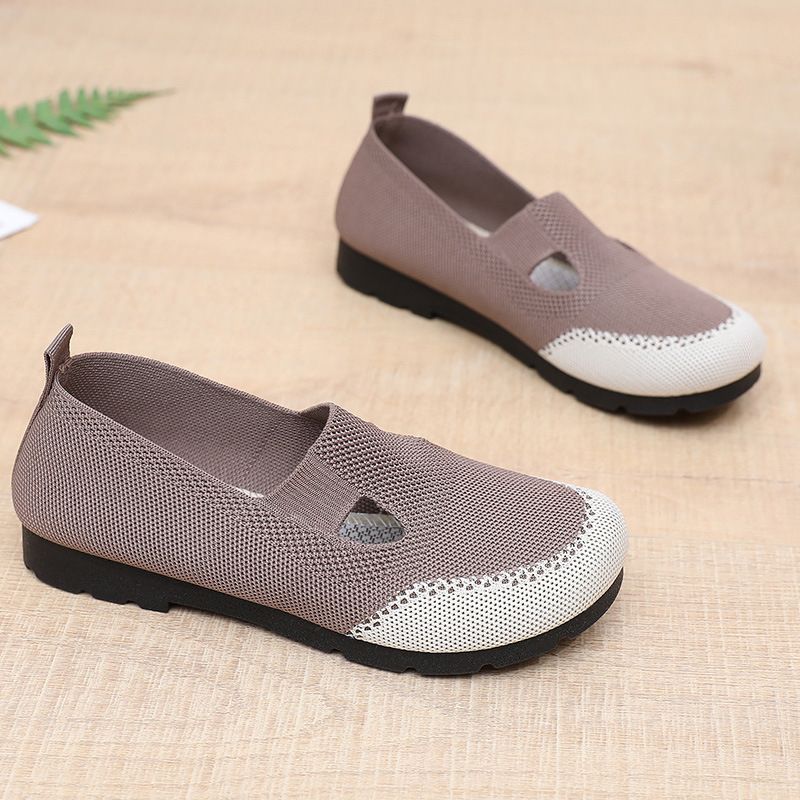 Pantofole estive Old Beijing 2025 per donna, traspiranti e comode, suola morbida MH, antiscivolo per anziani, scarpe piatte per mamma_voghion.com