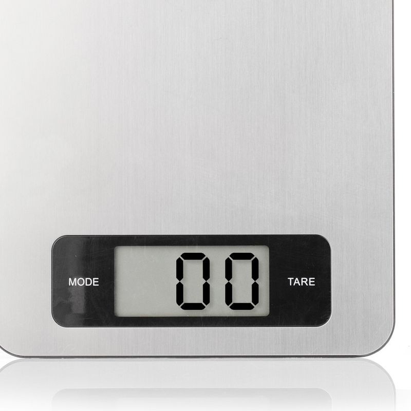 Kitchen Scale Cross-border Brushed Electronic Scale Factory Stainless Steel Kitchen Scale Gram Scale Baking Scale Electronic Kitchen Scale_voghion.com