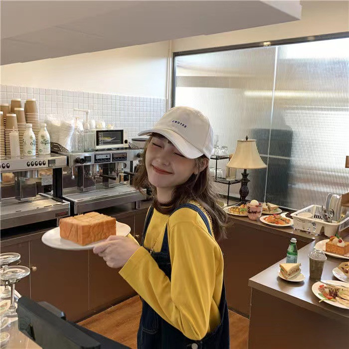 Neue Coole Frauen Männer Baseball Caps Japanischen Stil Outdoor Brief Stickerei Dame Männlich Sonne Kappe Hut Für Frauen Männer Mode_voghion.com