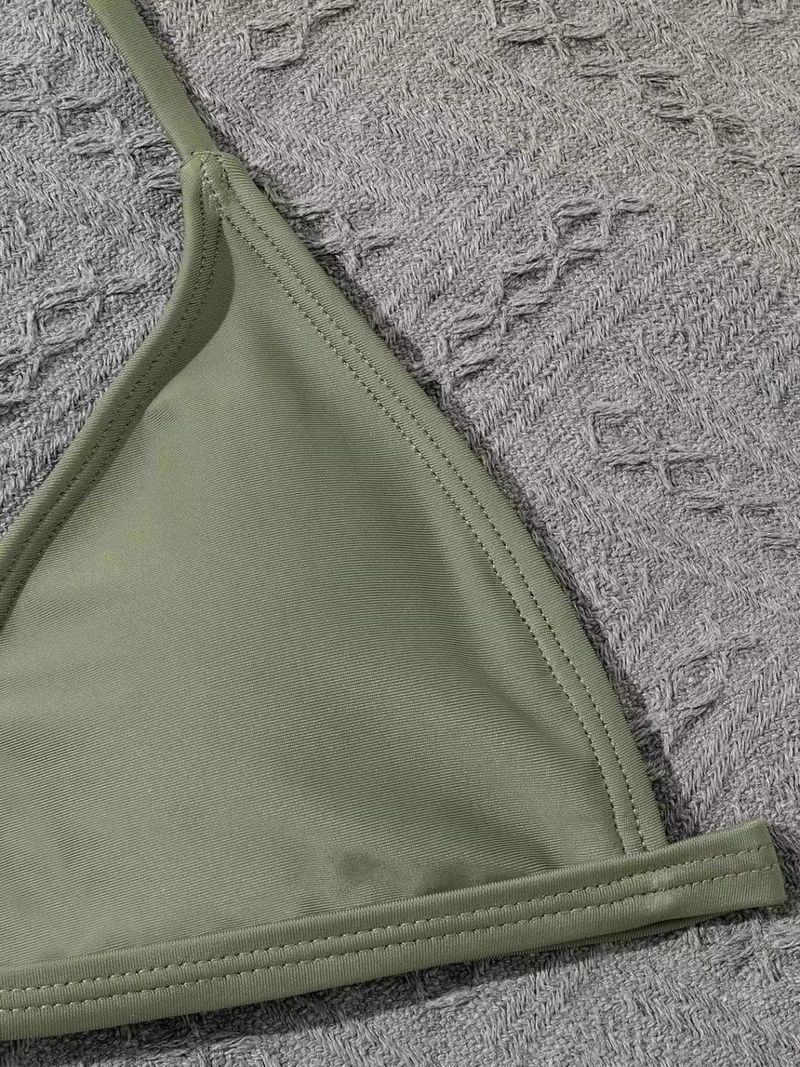 Nuovo costume da bagno bikini a tre pezzi per bambina grande_voghion.com