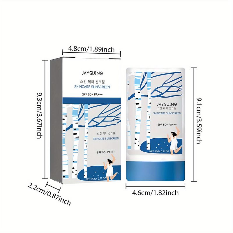 20g SPF 50+ PA+++ SKINCARE SUNSCREEN,Effectively Blocks UVA and UVB,HYDRATING AND MOISTURIZING,LIGHT AND BREATHABLE_voghion.com