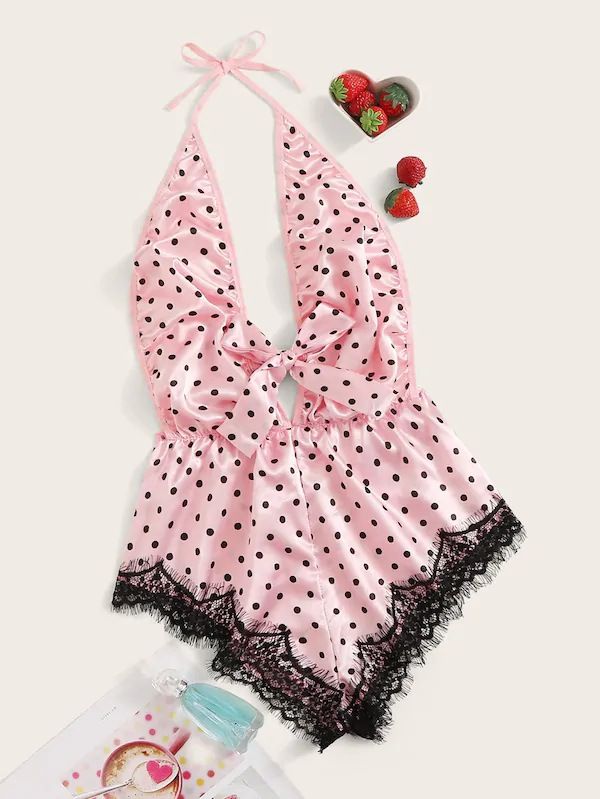 Strapless ijszijde voor vrouwen zomer Koreaanse stijl verleidelijke sexy camisole eendelig erotisch nachthemd_voghion.com