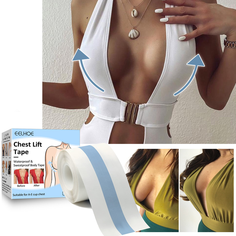 EELHOE Invisible Bra Chest Lift Patch Gather Anti Fading Bulge Point Collection Side Breast Underwear_voghion.com