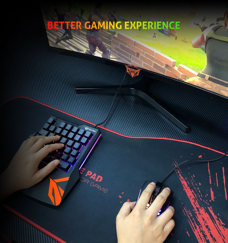 MEETION MT-GM015 Mouse da gioco professionale con superficie a nido d'ape con illuminazione a 7 colori, resistente allo sporco e robusto_voghion.com
