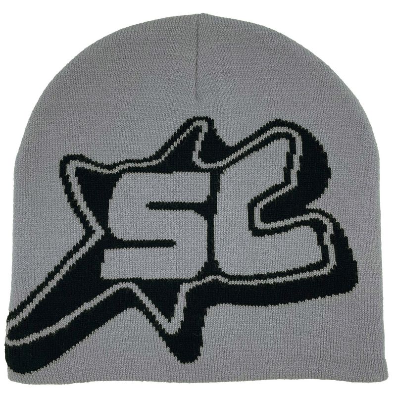 Y2K knitted hat with letters SC men's and women's jacquard hat European and American popular hip hop hat outdoor sports trend riding_voghion.com