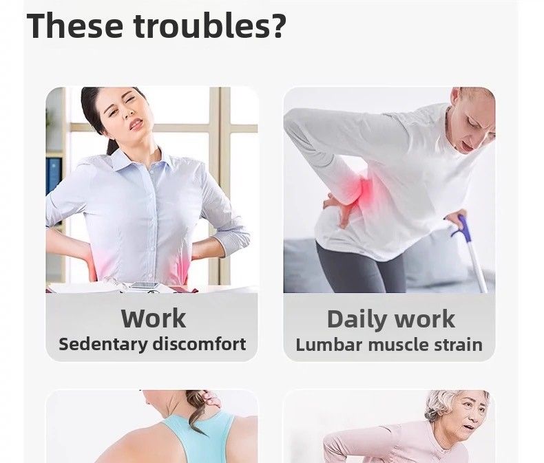 Lumbaal wervelkolomontspanner, massage-apparaat, yoga-hulpmiddel, cervicale ondersteuning, rugopener, taille-rekapparaat_voghion.com