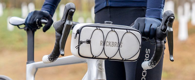 Sacoche de guidon ROCKBROS Road-to-Sky Sacoche de vélo Design breveté Sacoche avant_voghion.com