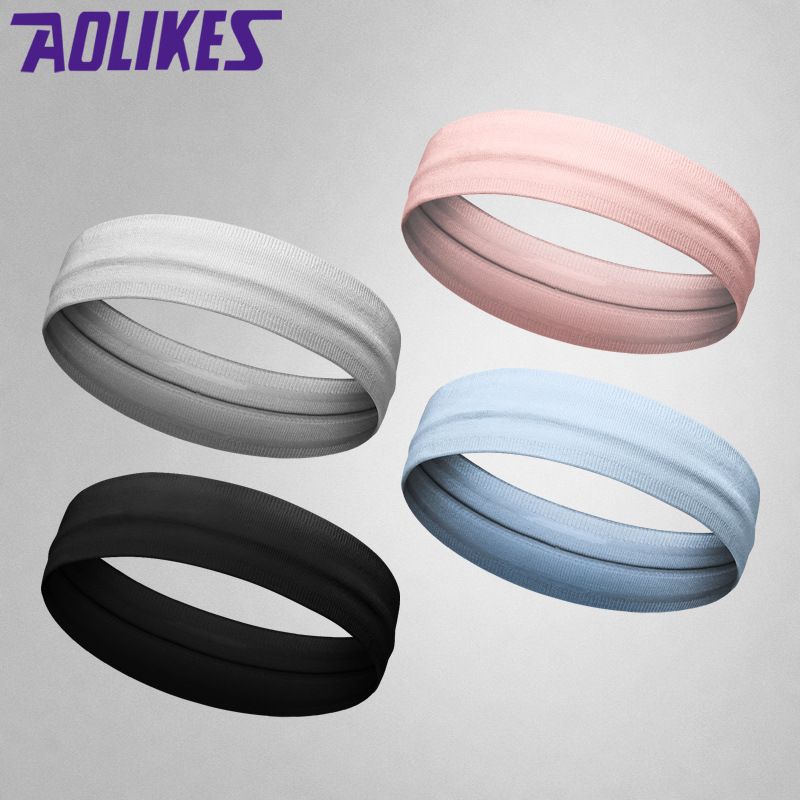 Faixa de cabeça esportiva sem costura, antiderrapante, absorvente de suor, ideal para atividades físicas ao ar livre, com design refrescante e logotipo personalizável._voghion.com