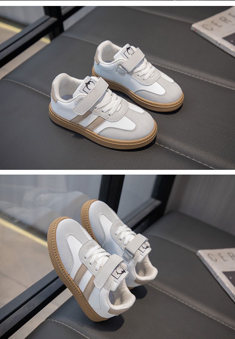 Träningsskor för mamma och barn för pojkar och flickor Dagliga fritidsskor utomhus med kardborreband Bekväm och bekväm_voghion.com