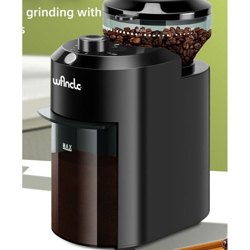 WANCLE Household Electric Automatic Coffee Bean Grinder For Espresso_voghion.com