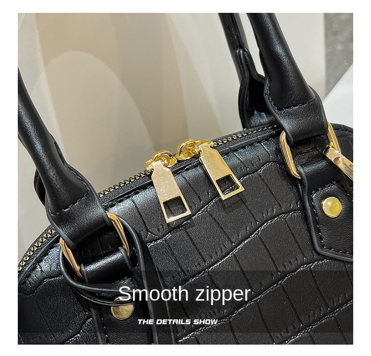 Versione coreana della nuova borsa a tracolla moda retrò da donna con texture in pietra di tendenza_voghion.com