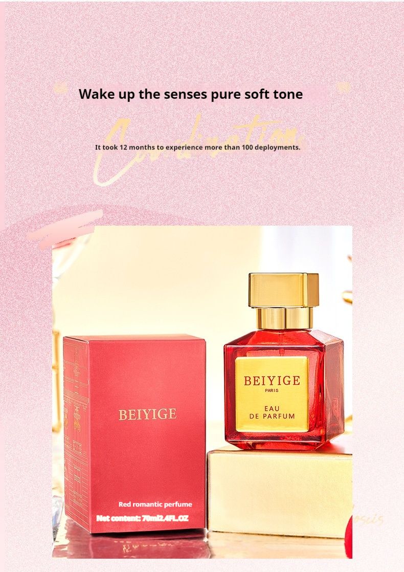 Nuovo profumo caldo profumo romantico transfrontaliero profumo da donna oro rosso profumo rosa ebano chenxiang profumo duraturo_voghion.com
